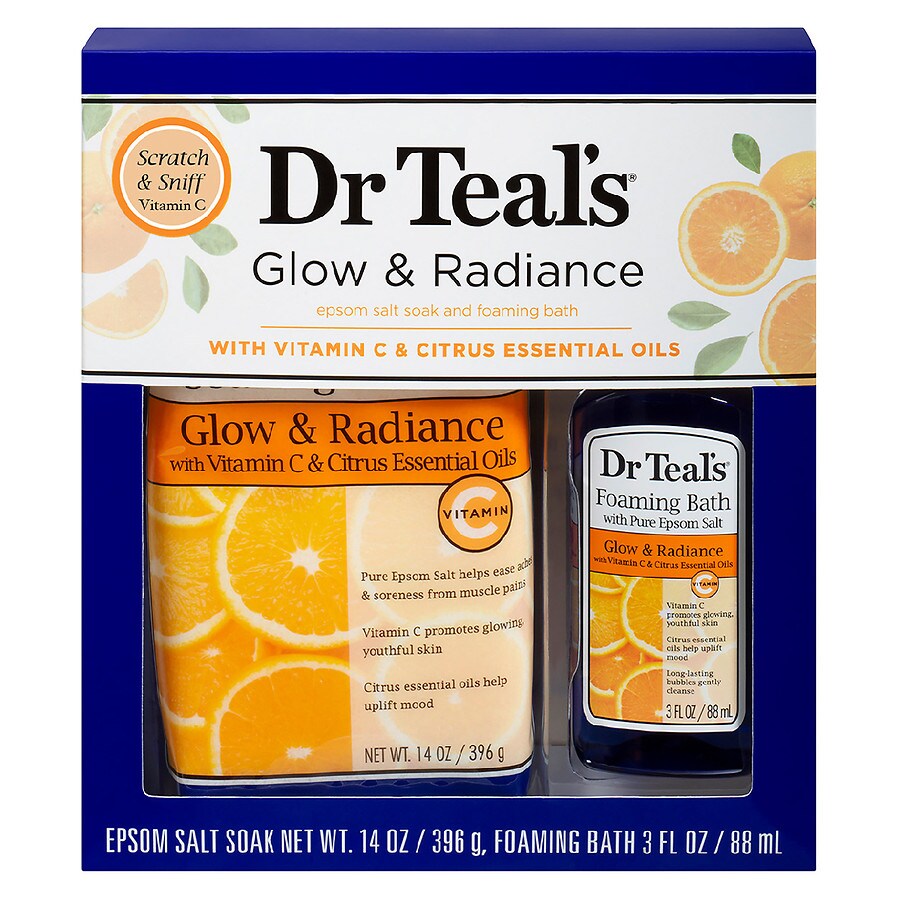 Dr. Teal's Glow & Radiance Gift Set, Vitamin C