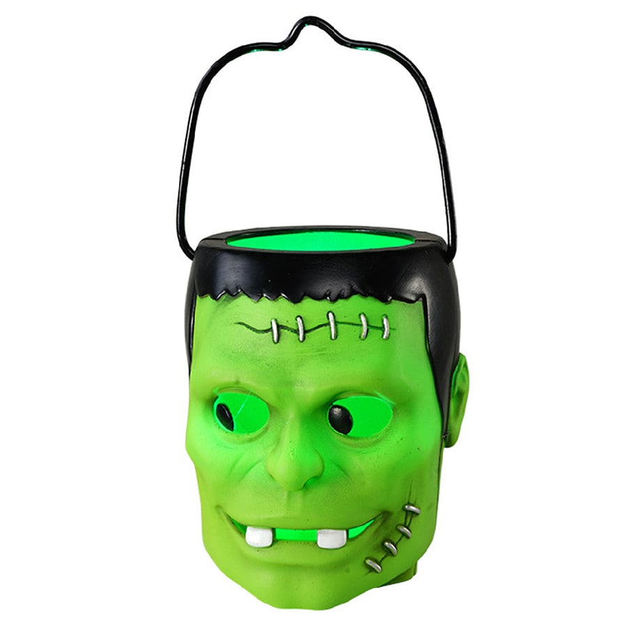 Festive Voice Mini Light Up Lantern Frankenstein