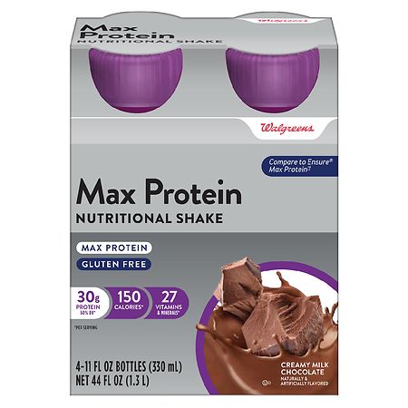 Walgreens 30g Max Protein Shake Chocolate Walgreens