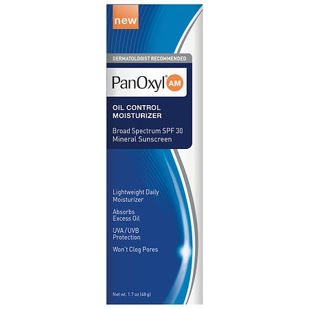 panoxyl oil control moisturizer mineral sunscreen