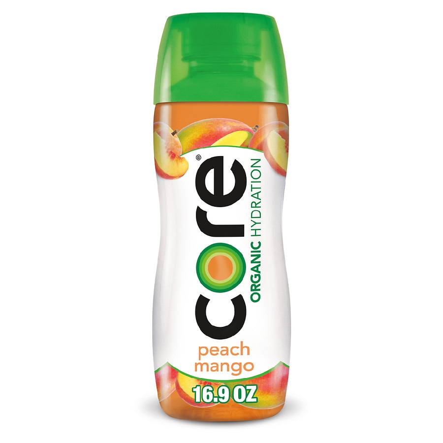 Core Organic Peach Mango Fruit Infused Beverage