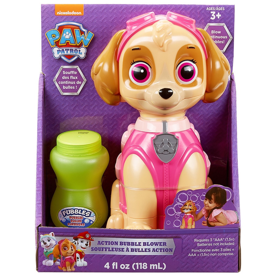 Little Kids Paw Patrol Bubble Blower, Skye