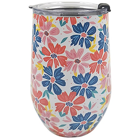 Garden Party Double Wall Vacuum Insulated Stainless Steel Tumbler