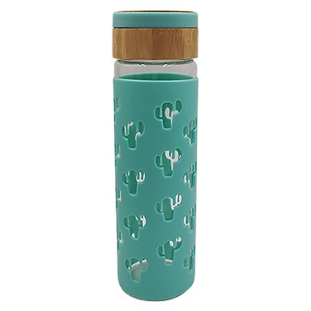 Garden Party Glass Water Bottle