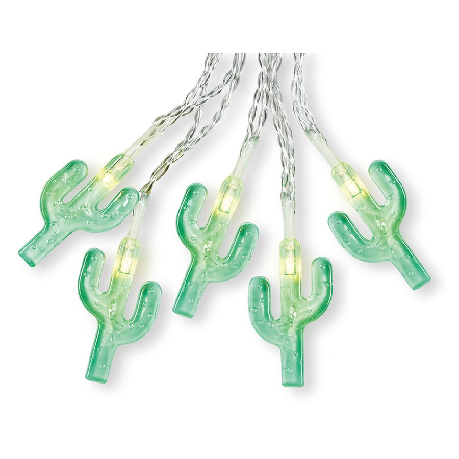 Festive Voice Cactus Novelty String Lights