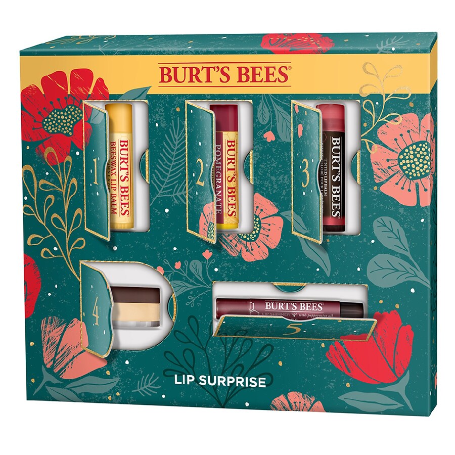 burt's bees lip balm holiday gift set