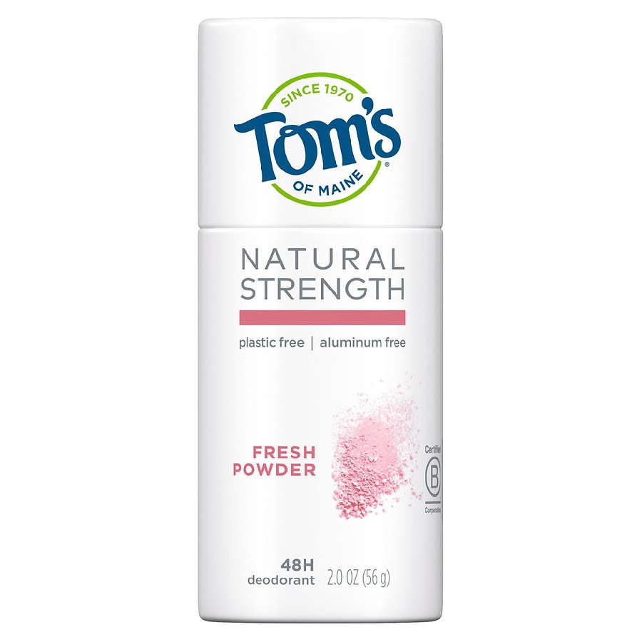 Tom's of Maine Natural Strength Women's Plastic-Free Deodorant