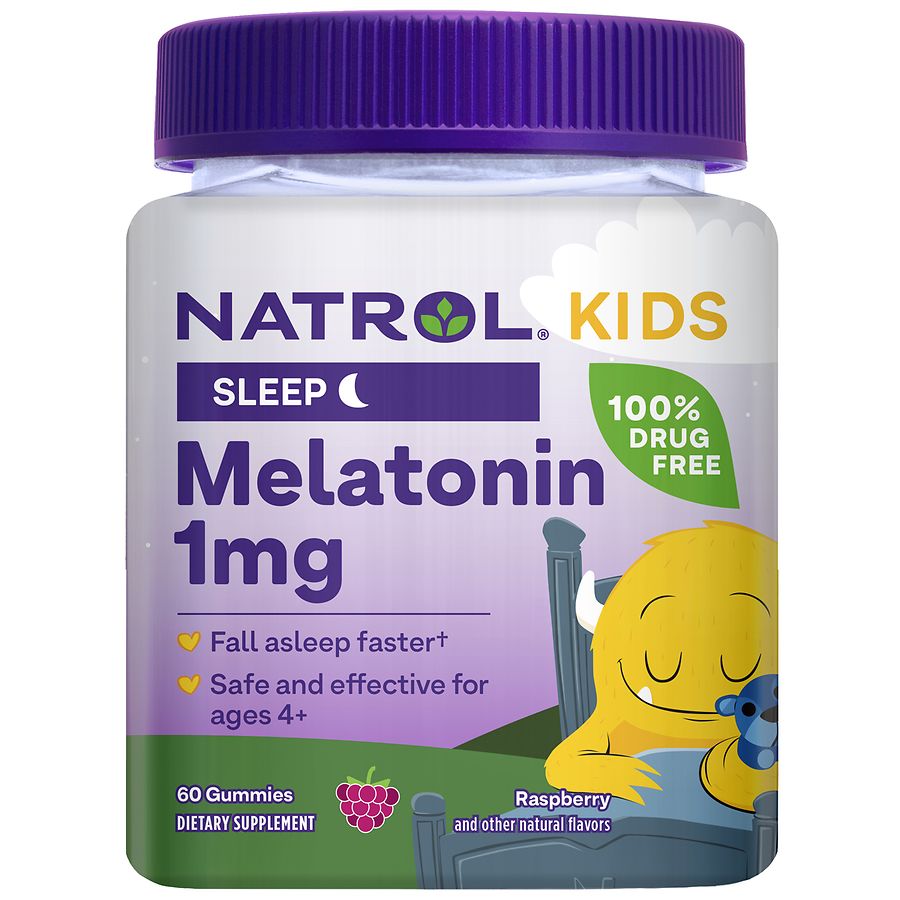 Photo 1 of * SET OF 2* Kids Melatonin Sleep Support Gummies Berry EXP JAN 2024