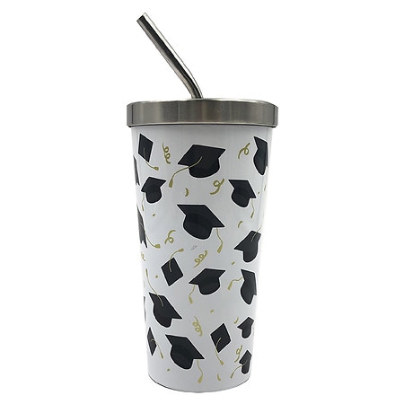 Dashing Graduation Metal Tumbler