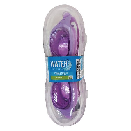 Walgreens Youth Silicone Swim Goggles Purple