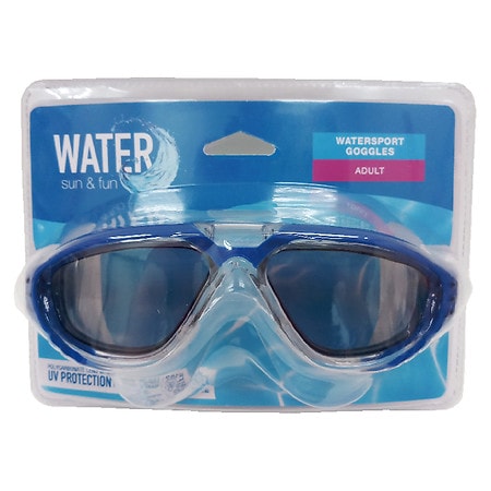 Walgreens Water, Sun & Fun Adult Water Sport Swim Goggles - Blue