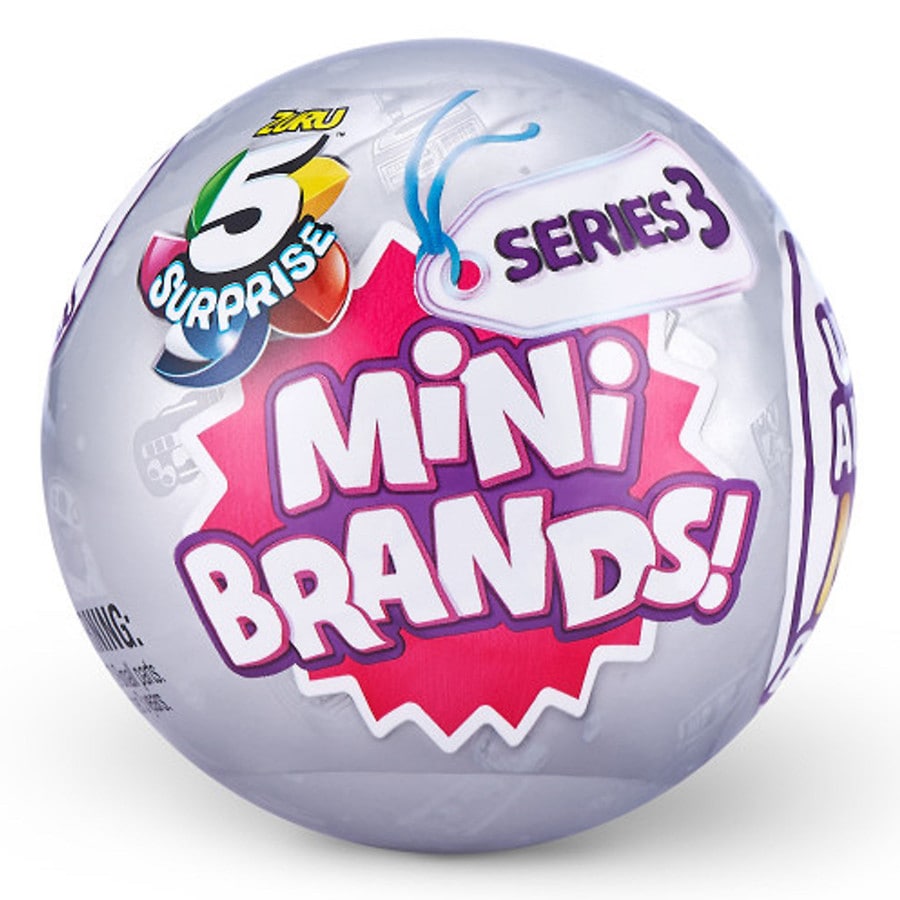 Photo 1 of 5 Surprise Mini Brands Series 3 Mystery Capsule Real Miniature Brands Collectible Toy
PACK OF 3
