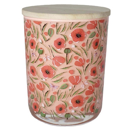 Modern Expressions Floral Candle Rose