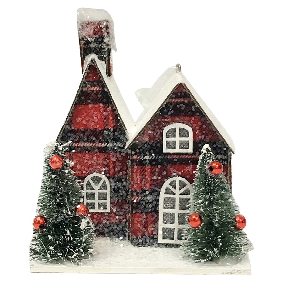 Festive Voice Village Ornament Assortment