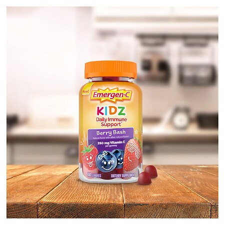 Emergen C Immune Support Gummies For Kids Berry Bash Walgreens