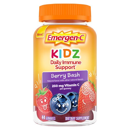 Emergen C Immune Support Gummies For Kids Berry Bash Walgreens