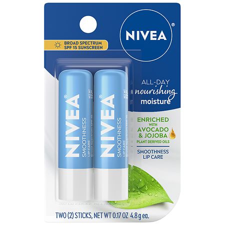 nivea smoothness broad spectrum spf 15 sunscreen lip care