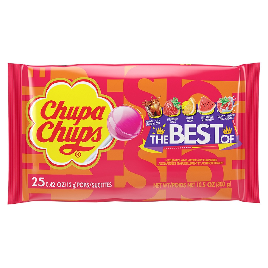 Chupa Chups Assorted Lollipops