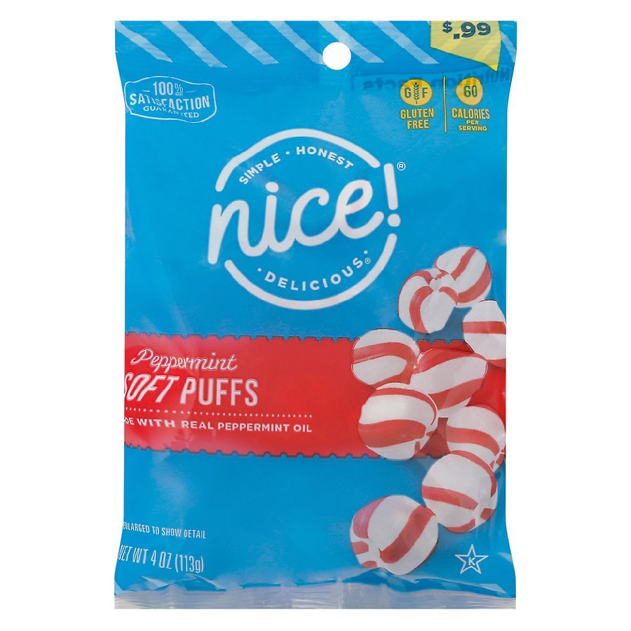 Nice! Soft Peppermint Puffs