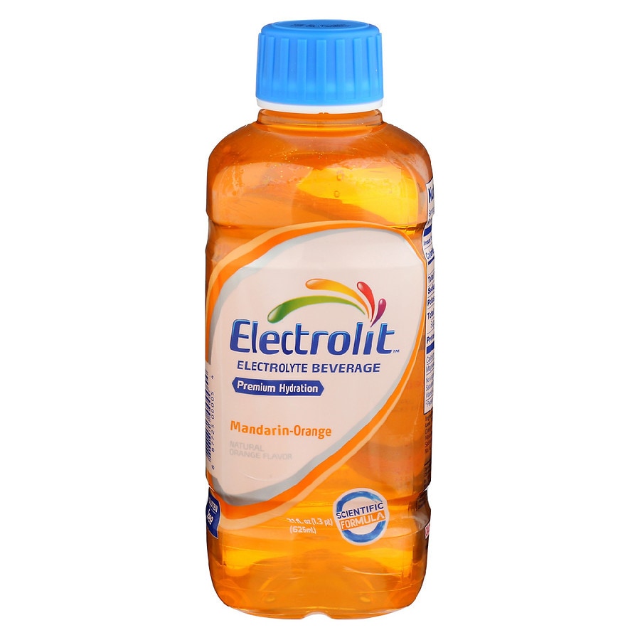 Electrolit Hydration Beverage Drink with Electrolytes Orange