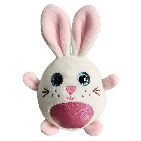 Festive Voice Easer Plush Pink Bunny in Egg