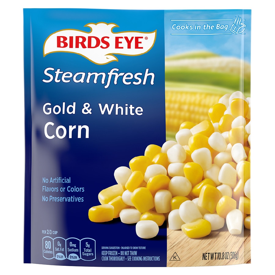 Birds Eye Steamfresh Gold & White Corn