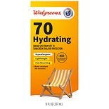 walgreens hydrating lotion spf 50