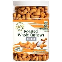 2-Count Nice! Roasted & Salted 30.0oz Whole Cashews