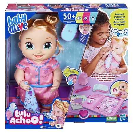 Baby Alive Snackin Lilly Blonde Hair Doll 