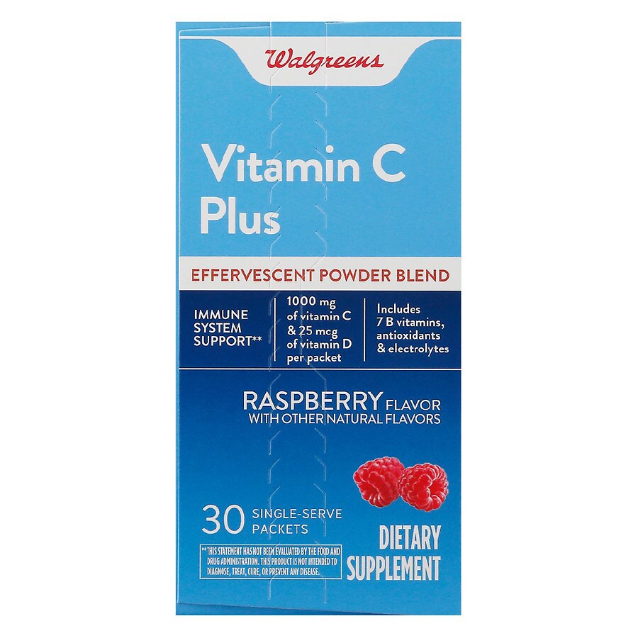 Walgreens Vitamin C Plus Effervescent Powder Blend | Walgreens