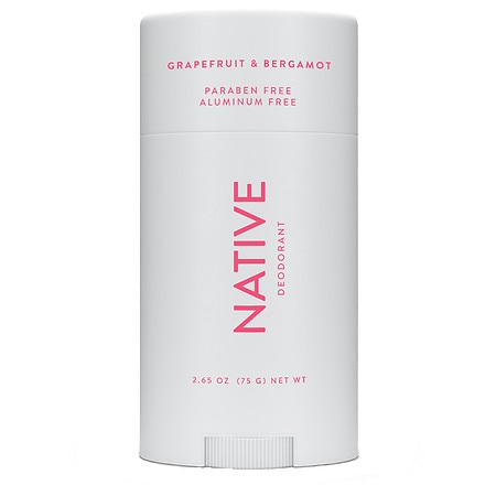 Native Grapefruit & Bergamot Deodorant for Women - 2.65oz