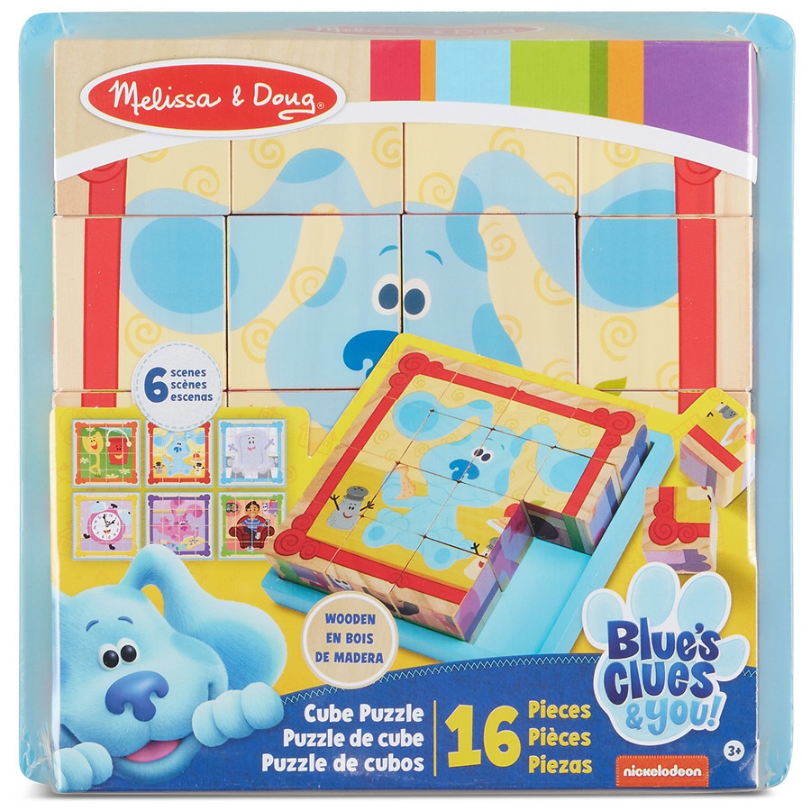 Melissa & Doug Blues Clues Cube Puzzle Assortment