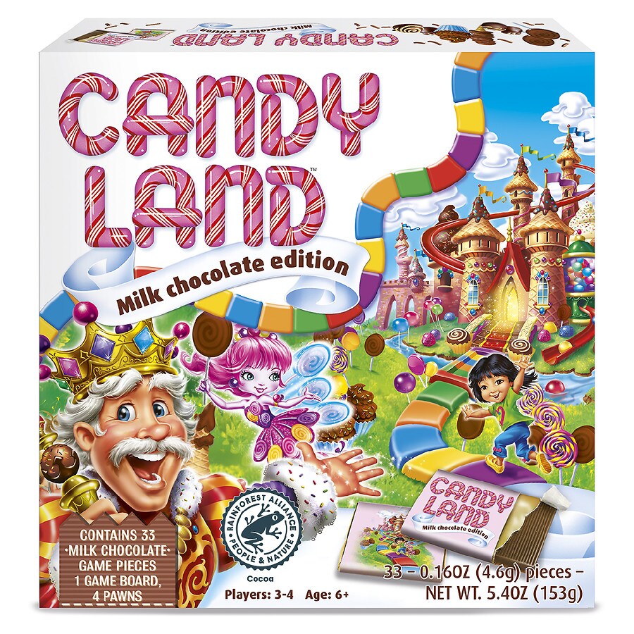 Candy Land Game with Chocolate