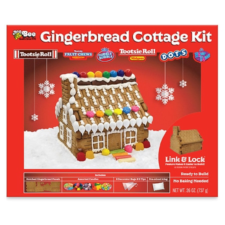 Bee Gingerbread House Various - 1.0 ea BBD/JULY/ 2923