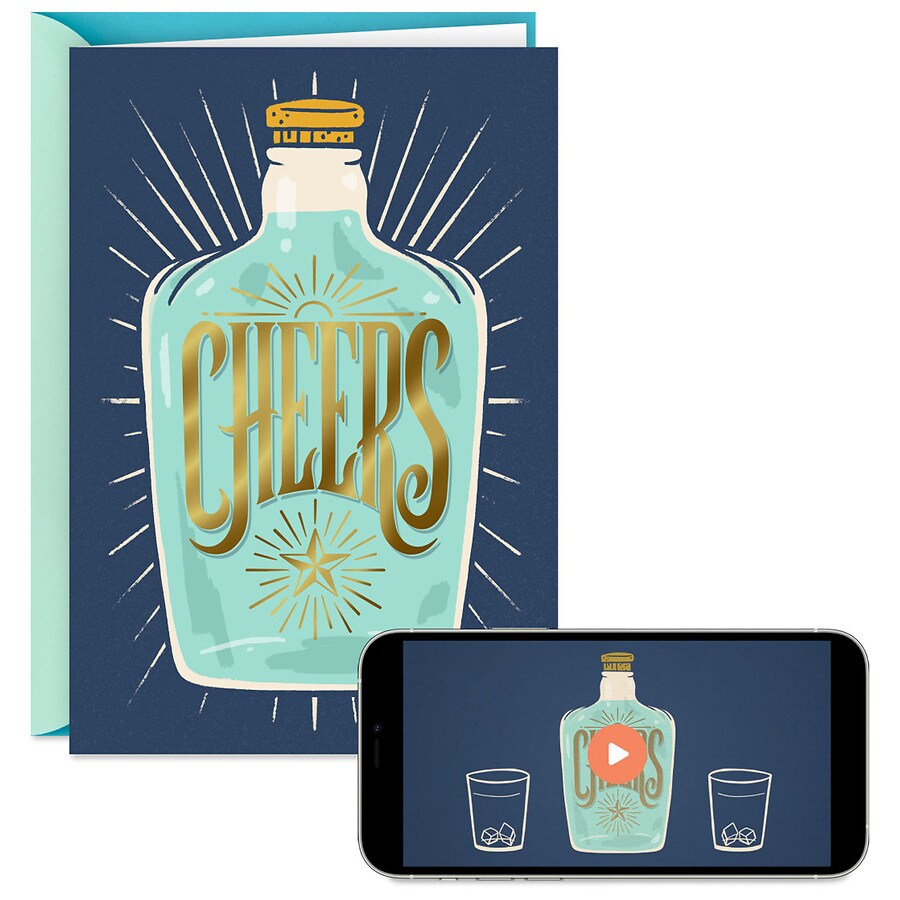 Hallmark Video Greeting Birthday Card (Cheers to You) V23