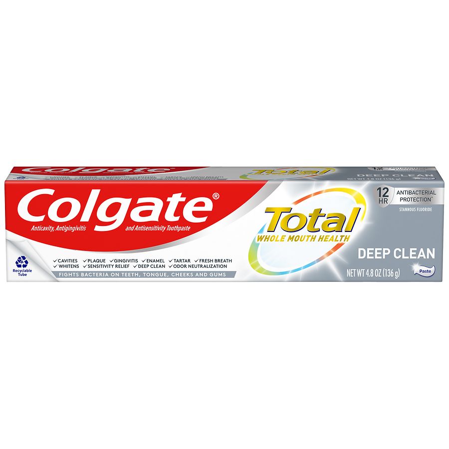 colgate total toothpaste deep clean