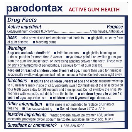 parodontax toothpaste walgreens