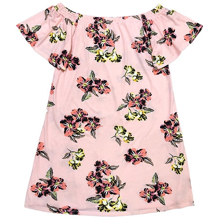 West Loop Off The Shoulder Dress Pink Floral, Pink Floral