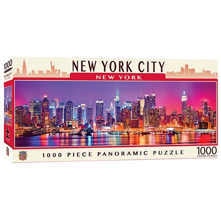 Times Square NY 750 PC Panoramic Puzzle Buffalo Games Six Feet Under for sale online 