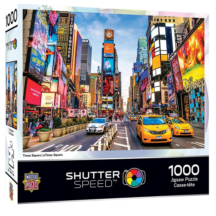 Times Square 1000 Piece Puzzle Jigsaw for Kid Adults Learning Education Toy Gift