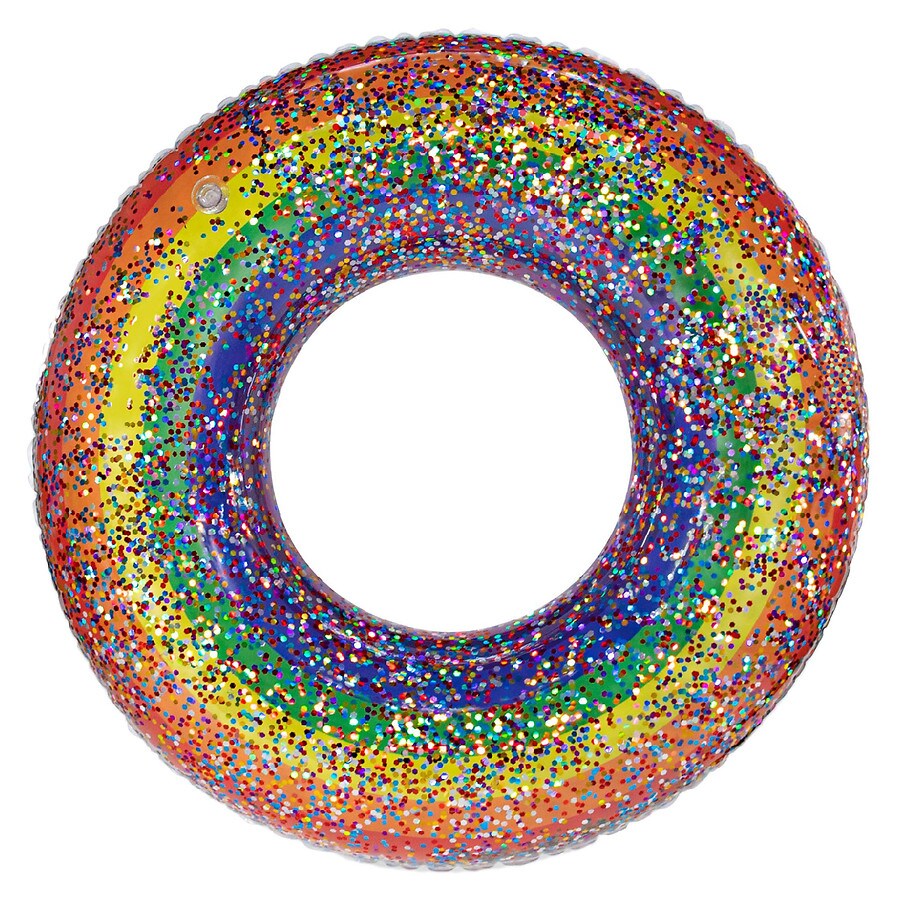 PoolCandy Glitter Rainbow 48 in Pool Tube