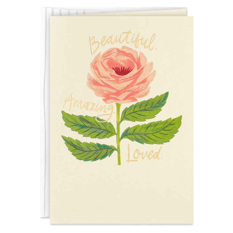 Hallmark Good Mail Mother's Day Card (Beautiful, Amazing and Loved)(S19)