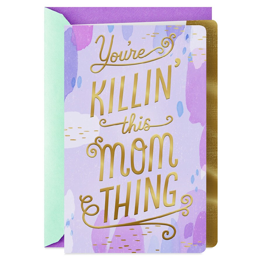 Hallmark Mother's Day Card (Killin' This Mom Thing)(F19)