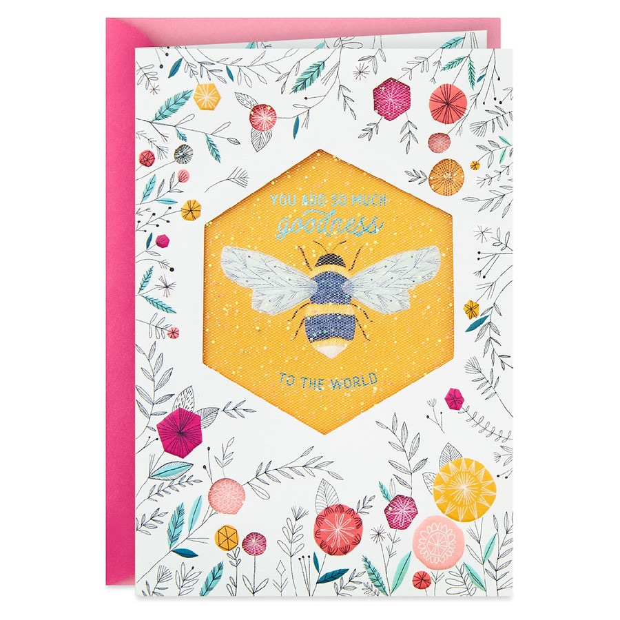 Hallmark Mother's Day Card (You Bring Beauty and Sunshine to Life)(F61)