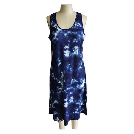 West Loop Sleeveless Tie Dye Dress