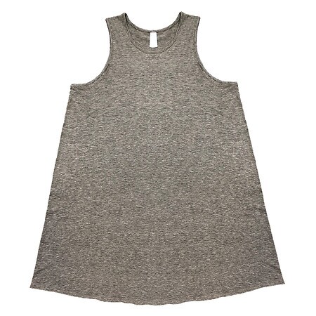 West Loop Women's Sleeveless Swing Dress Grey, Grey