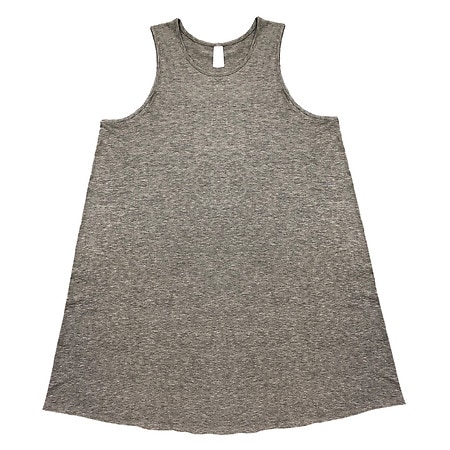 West Loop Women's Sleeveless Drawstring Dress Grey, Grey