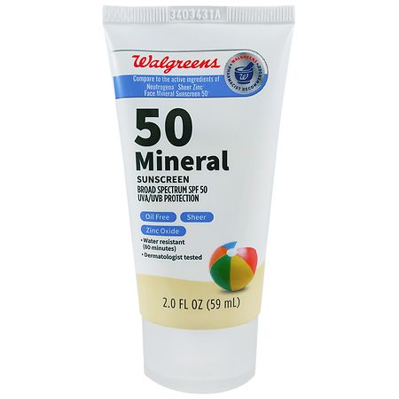 walgreens face sunscreen