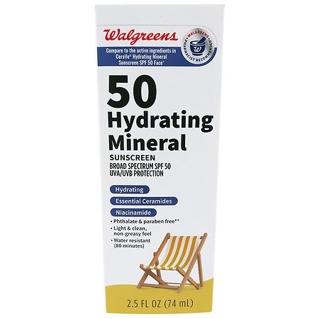 walgreens mineral sunscreen