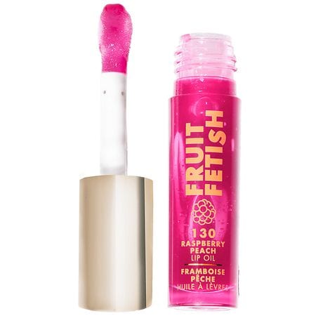 Milani Fruit Fetish Lip Oils - Raspberry Peach 130 - 0.135 fl oz